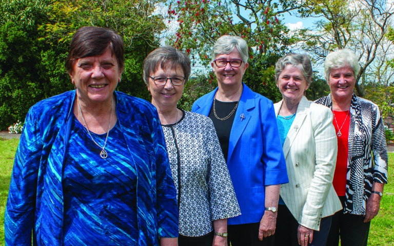 Newly elected Congregational Leadership Team and Thanks - Sisters of ...